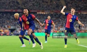 "Barselona" klassikoda Oliviya Rodrigo logotipi tushirilgan libosda o'ynaydi