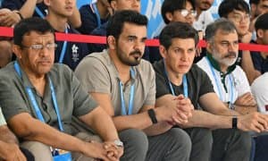 Руководители ОСА и НОК Узбекистана воочию наблюдали за соревнованиями по пляжному гандболу