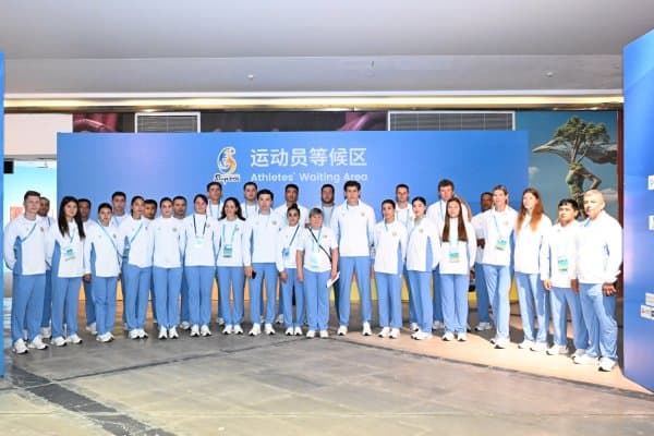 Санья-2026: Руководство НОК Узбекистана встретилось со спортсменами и пожелало им удачи