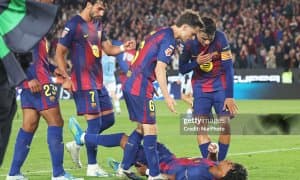 Gavi: "Lamin juda xafa edi, tezroq qaytishiga umid qilamiz"