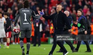 Slot Alissonning "Yuventus"ga o‘tishi haqidagi mish-mishlarga munosabat bildirdi