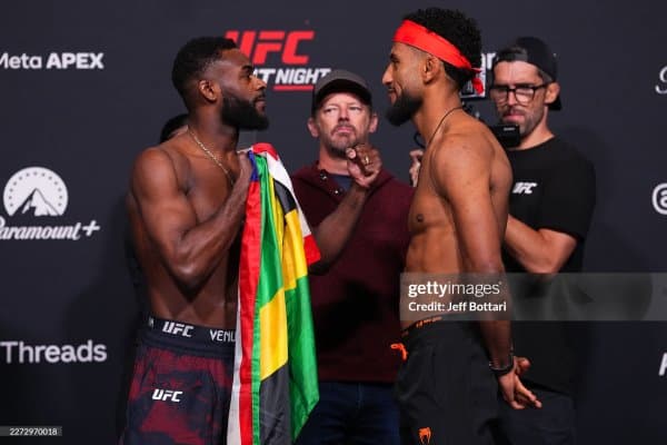 "UFC Vegas 116" турнирининг вазн ўлчаш маросими якунланди