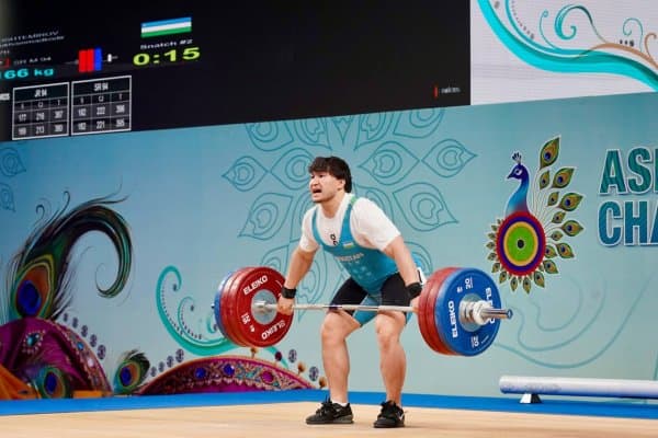 Оғир атлетикачимиз 3 карра кумуш медали соҳибига айланди