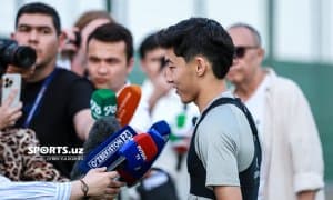 Ўзбекистон терма жамоасининг бугунги машғулотидан фотолавҳалар!