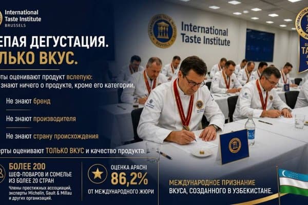 O‘zbekistonning Apache batonchigi nufuzli xalqaro Superior Taste Award mukofotida ikki yulduzni qo‘lga kiritdi