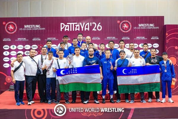 Ёш юнон-рум курашчиларимиз Осиё чемпионатида биринчи ўринни эгаллади