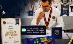 Ўзбекистоннинг Apache батончиги халқаро Superior Taste Award мукофотида икки юлдузни қўлга киритди