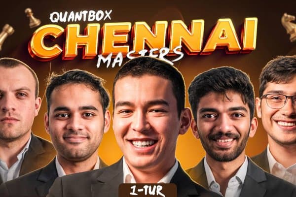 Нодирбек Абдусатторов "Quantbox Chennai Grand Masters 2026" 2026" турнирида иштирок этади