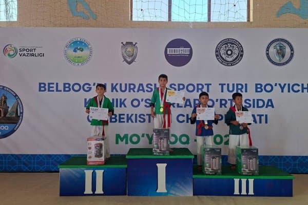 Мўйноқ ёш полвонлар баҳсига мезбонлик қилди
