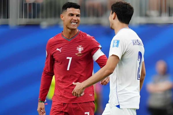 Роналду: Ҳусанов юртдошларининг билан икки марта ўйнайман!