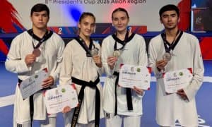 Таэквондочиларимиз “WT President’s Cup” турнирини 4 та медал билан бошлади