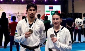 Яна икки таэквондочимиз халқаро мусобақада кумуш медалга эга бўлди