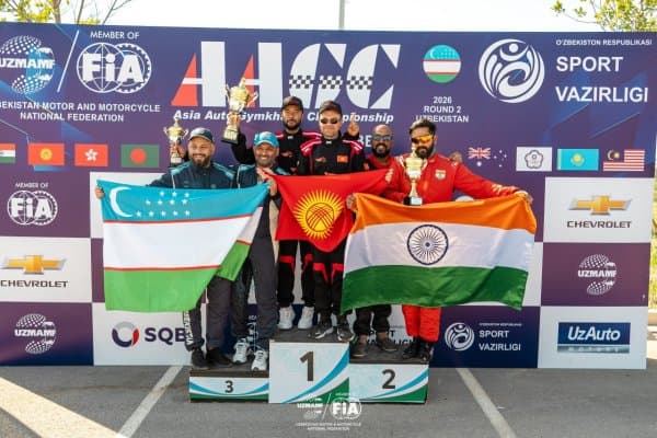 "Asia Auto Gymkhana Championship 2026" мусобақасининг иккинчи босқичи якунланди