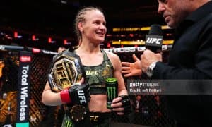 UFC Валентина Шевченконинг камарини тортиб олмади