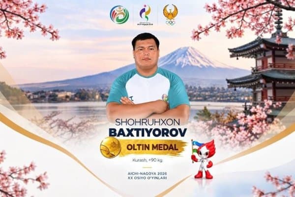 Осиё ўйинлари-2026: Чемпион! Кураш мана бунақа бўлади!