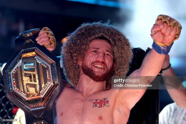 Мераб Двалишвили: "UFC сизга ҳақиқий камарни бермайди"