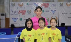 Хорижлик мутахассислар Наманганда стол теннисчиларни шуғуллантирмоқда