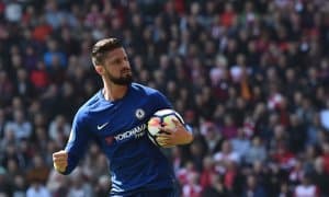 Оливье Жиру "Челси" билан шартномасини узайтиради