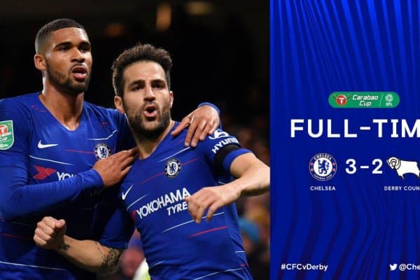 “Челси” - “Дерби Каунти” 3:2 (видео) 