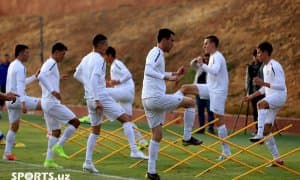 Ассалом, ҳужумкор футбол! Ўзбекистон МТЖнинг бугунги машғулотидан фоторепортаж