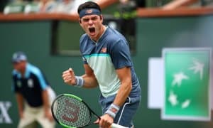 Милош Раонич чорак финал йўлланмаси учун кортга чиқади