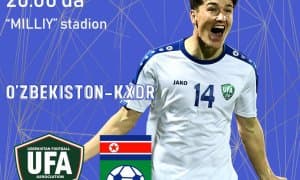 Бугун футбол. Ўзбекистон - КХДР