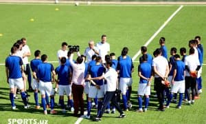 Ўзбекистон миллий терма жамоасининг Фаластинга йўл олган таркиби