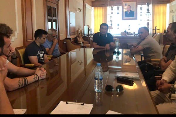 ЎФА биринчи вице-президенти Эктор Купер ва Любинко Друлович билан учрашди