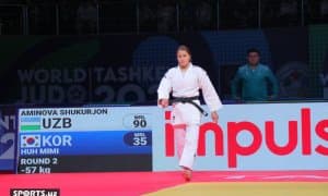 Яна бир дзюдочимиз Париж-2024 га лицензия қўлга киритди!