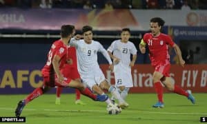 Ўзбекистон ОТЖ ғалабани қўлдан чиқарган учрашувдан фоторепортаж