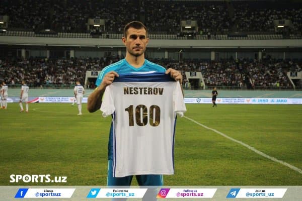 Нестеров бугун Ўзбекистон терма жамоасидаги 100-учрашувини ўтказди 