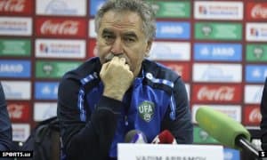 Вадим Абрамов термадаги камчиликлар ва ўртоқлик ўйинлари ҳақида гапирди