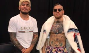 Макгрегорнинг дўсти Хабибни ураётган видеосини жойлаштирди (Видео)