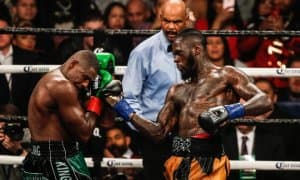 MGM Grand аренада Уайлдер реванш жангини ўтказди ва бошқа жанглар ҳам бўлиб ўтди