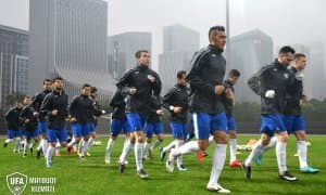 Ўзбекистон миллий терма жамоаси Хитойга қарши ўйин олдидан сўнгги машғулотни ўтказди 