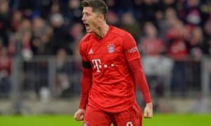 Левандовски топ-5да фақат бир футболчидан ортда қолмоқда