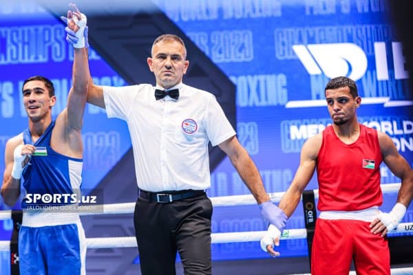 Абдумалик Ҳалаков ярим финалга йўл олган жангдан ГАЛЕРЕЯ