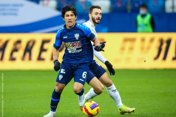 Россия чемпионатида порлаётган Иброҳимхалил Йўлдошевнинг ўйини whoscored.com нашри томонидан баҳоланди (Фото)