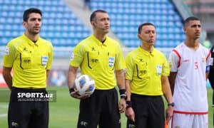 Аҳрол Рисқуллаев Вьетнам — Қатар учрашувини бошқариб боради