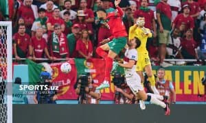 "Air En-Nesyri", Пепенинг "олтин" боши ва қаҳрамон она - Марокаш — Португалия учрашувидан SPORTS.uz фотогалереяси