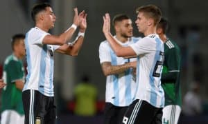 Аргентина - Мексика 2:0 (видео)