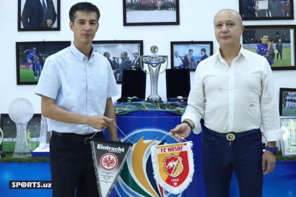 "Насаф" Козим Ариповнинг "Айнтрахт"и билан ўртоқлик ўйини ўтказади