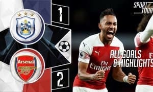 "Хаддерсфилд" - "Арсенал" 1:2 (видео)