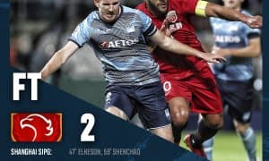 "Шанхай СИПГ" - "Сидней" 2:2 (видео)