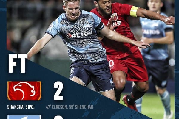 "Шанхай СИПГ" - "Сидней" 2:2 (видео)