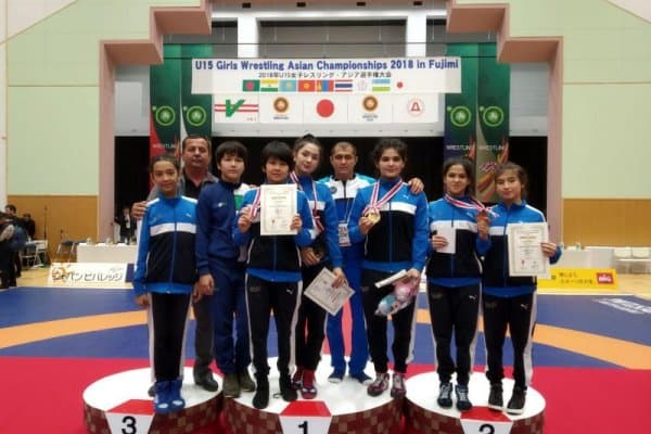 Аёллар кураши. Қизларимиз Япониядаги Осиё чемпионатидан 5 та медаль билан қайтишди