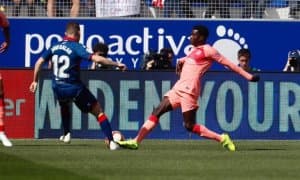 "Уэска" - "Барселона" 0:0 (видео)