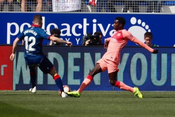 "Уэска" - "Барселона" 0:0 (видео)