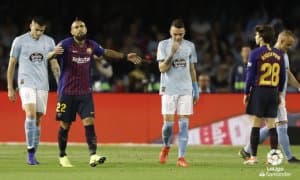 "Сельта" - "Барселона" 2:0 (видео)