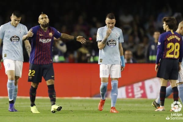 "Сельта" - "Барселона" 2:0 (видео)